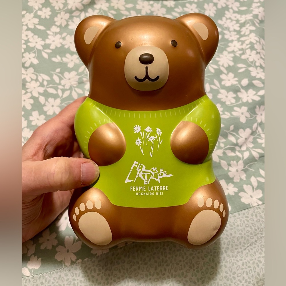 Collectable Brown Bear Tin, Gifts of Love & Abundance, Japan, Girls/Women NWT - Picture 15 of 15